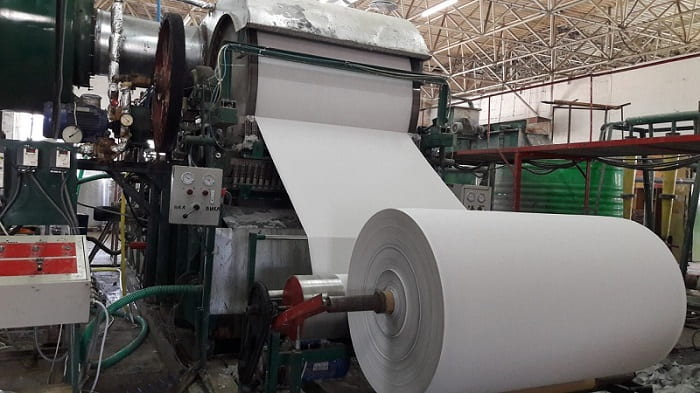 تجهیزات فرایند تولید کاغذ