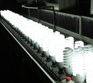 خط تولید لامپ های کم مصرف
